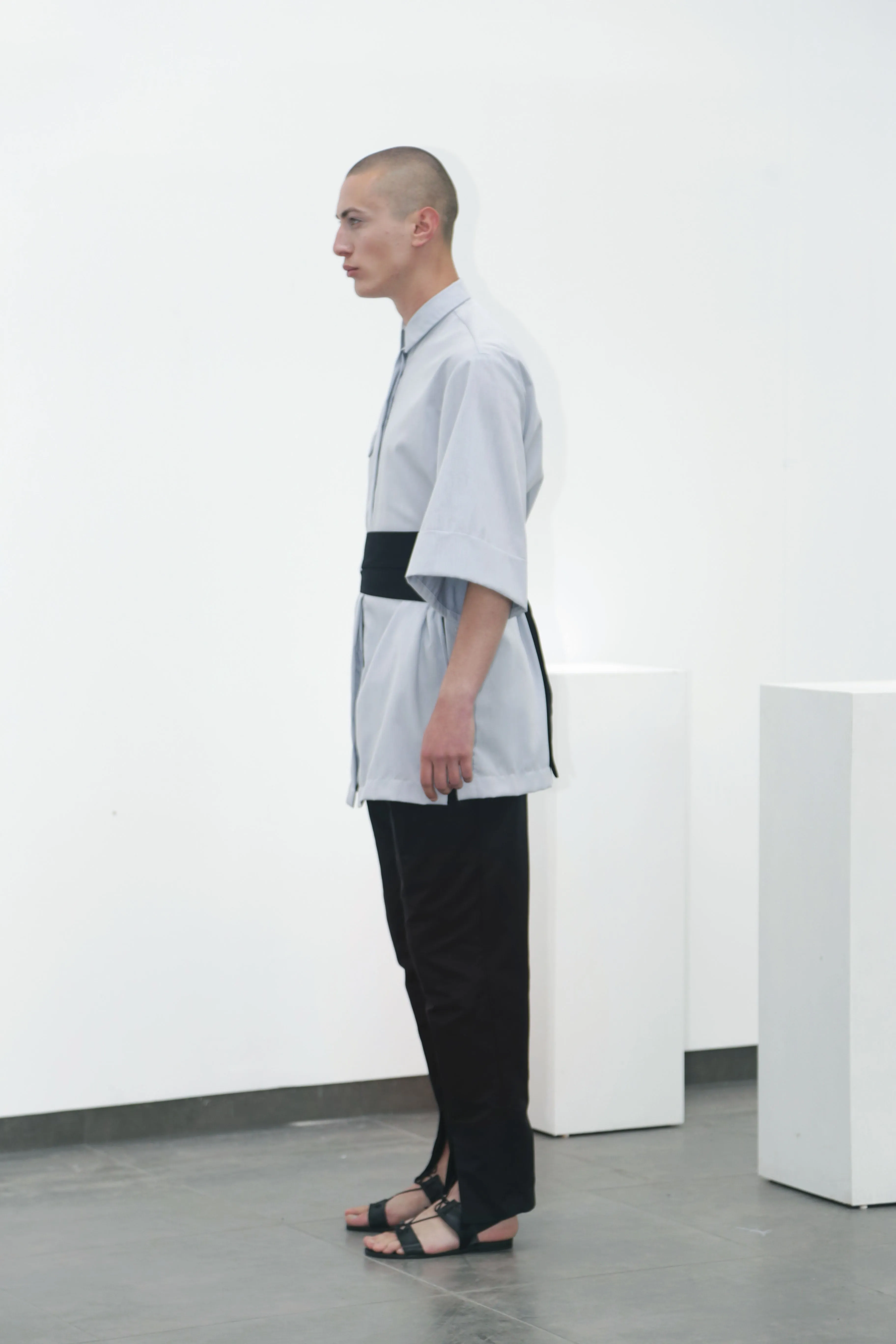 Pale green cotton shirt