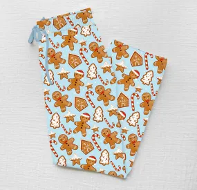 [Pre Order] Merry & Bright Gingerbread Kisses - Men's Bamboo Lounge Pant (EST SHIP LATE OCT)