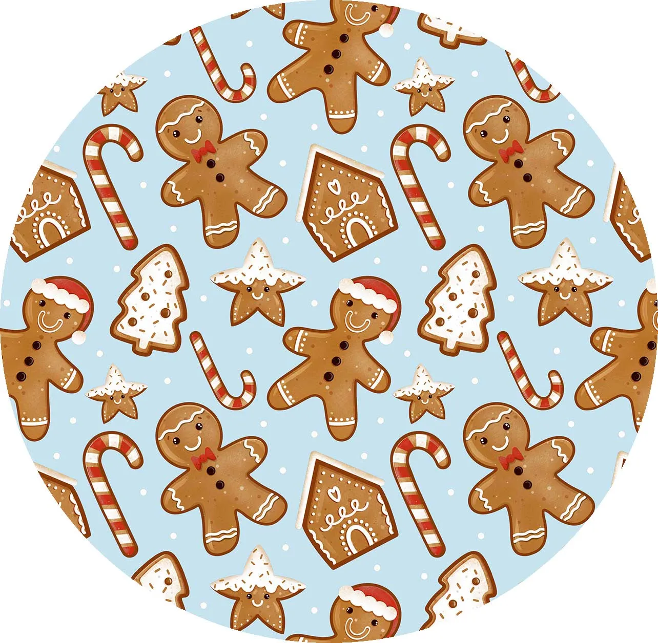 [Pre Order] Merry & Bright Gingerbread Kisses - Men's Bamboo Lounge Pant (EST SHIP LATE OCT)