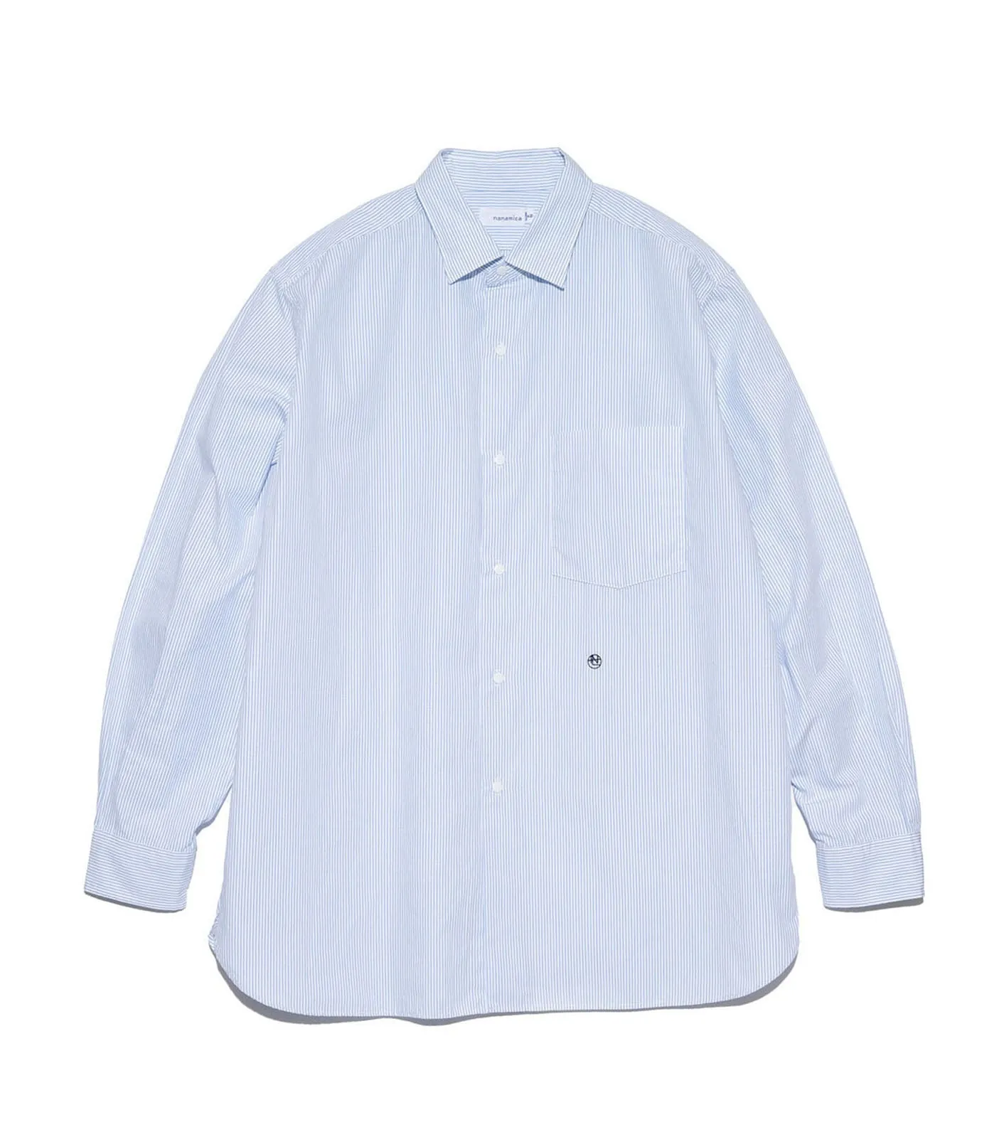 Regular Collar Stripe Wind Shirt