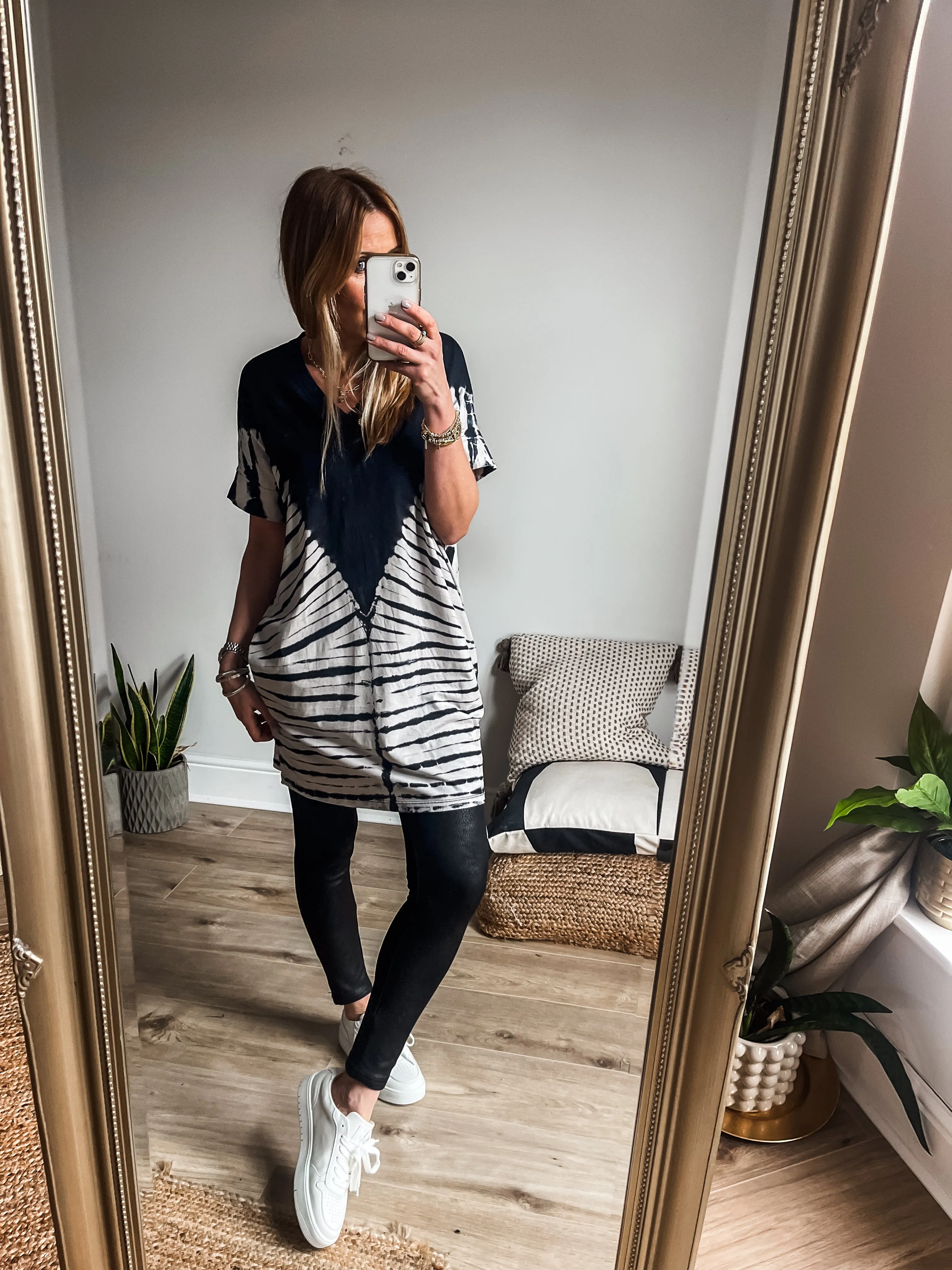 Religion Eris Oversized Tie Dye Mini Dress PREMIUM BRAND