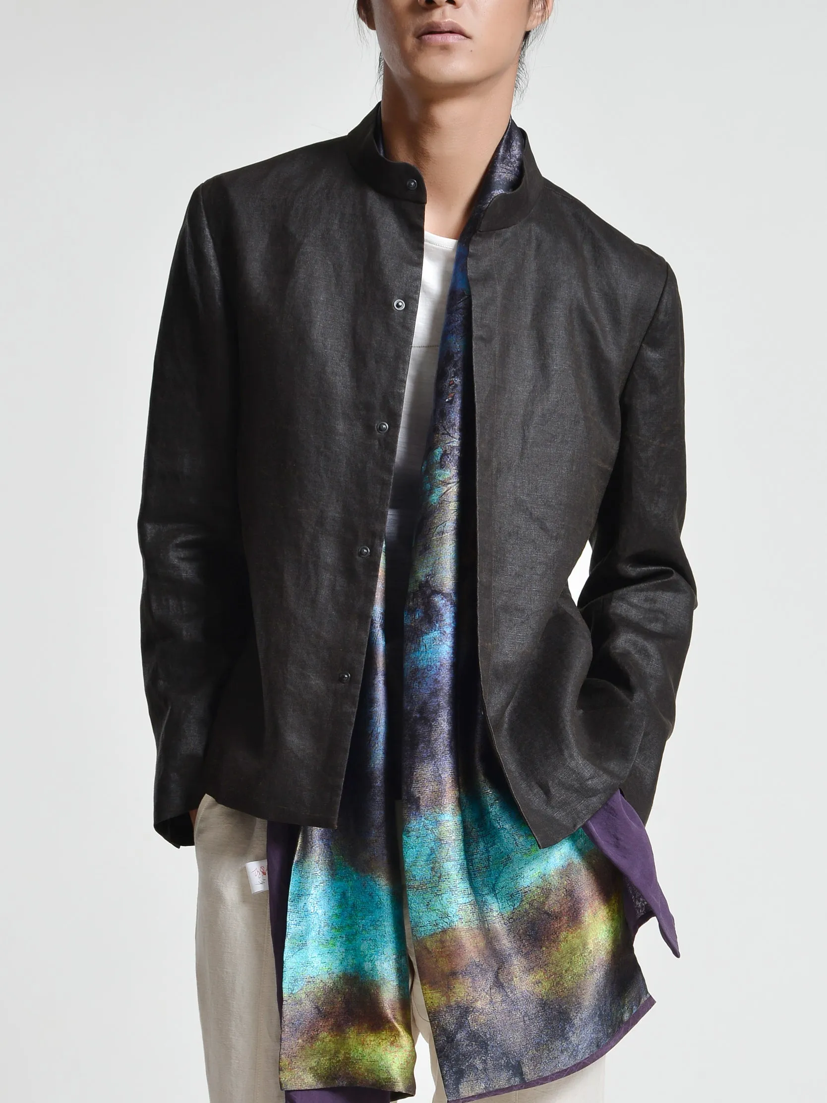 Stand collar Jacket