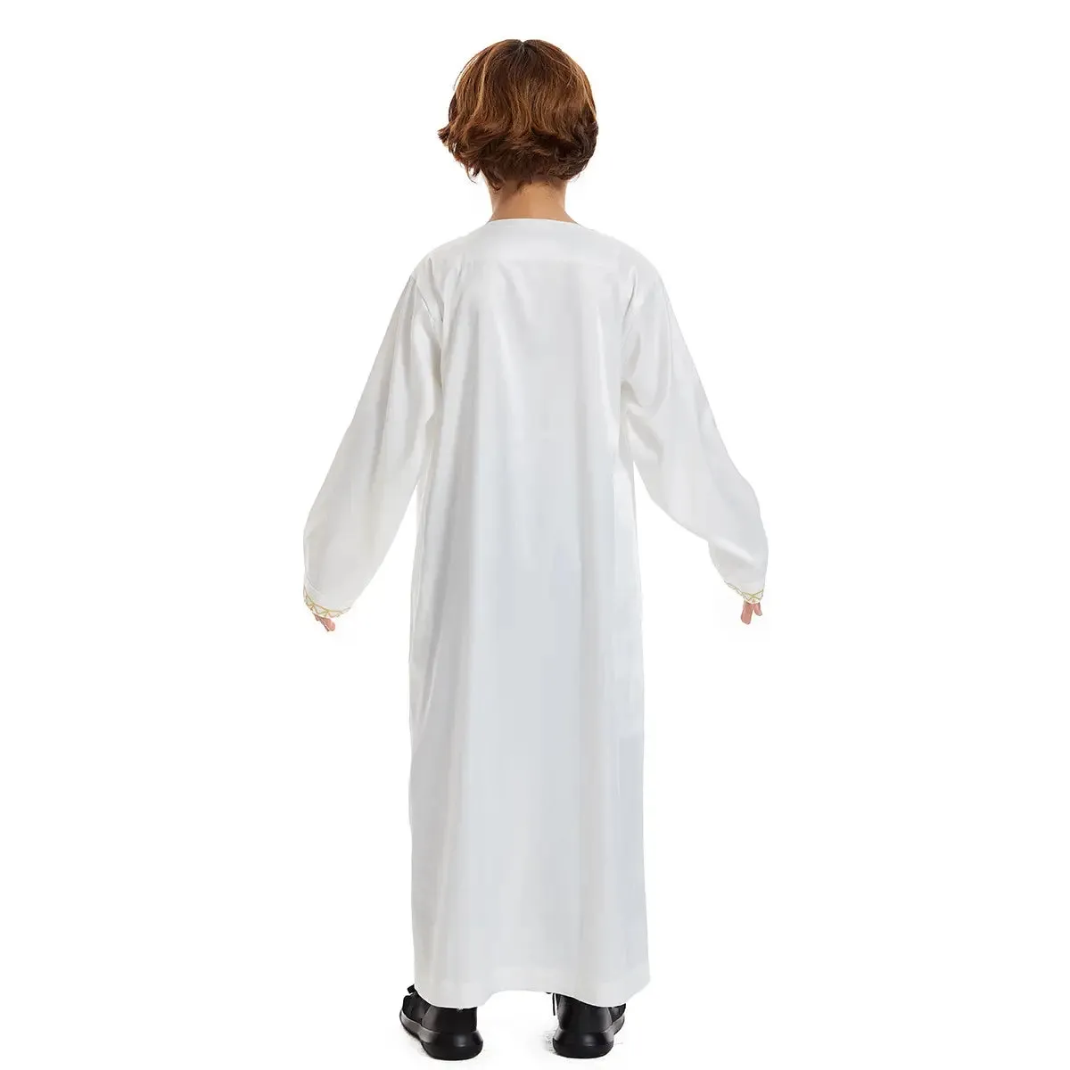 Tassel Muslim Child Arab Boy Thobe Thawb Clothing