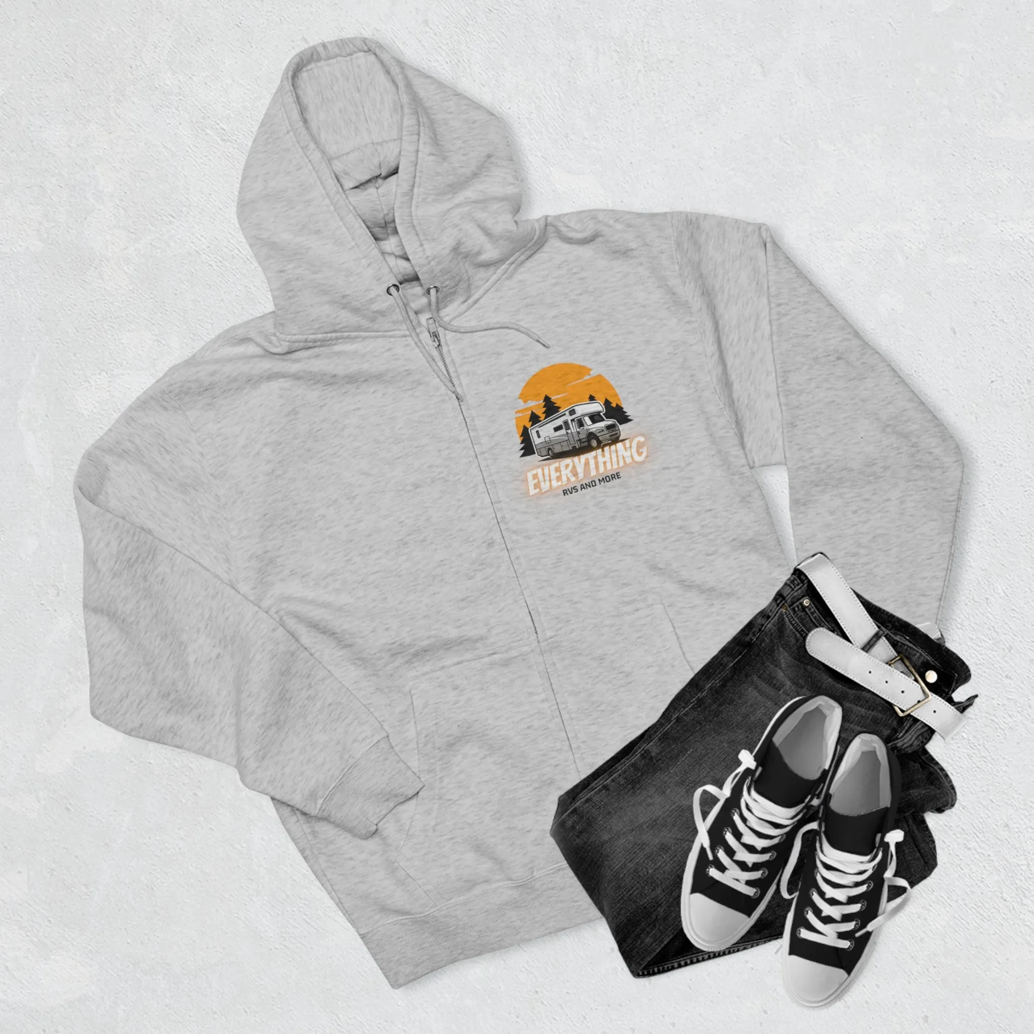 Unisex Zip Hoodie