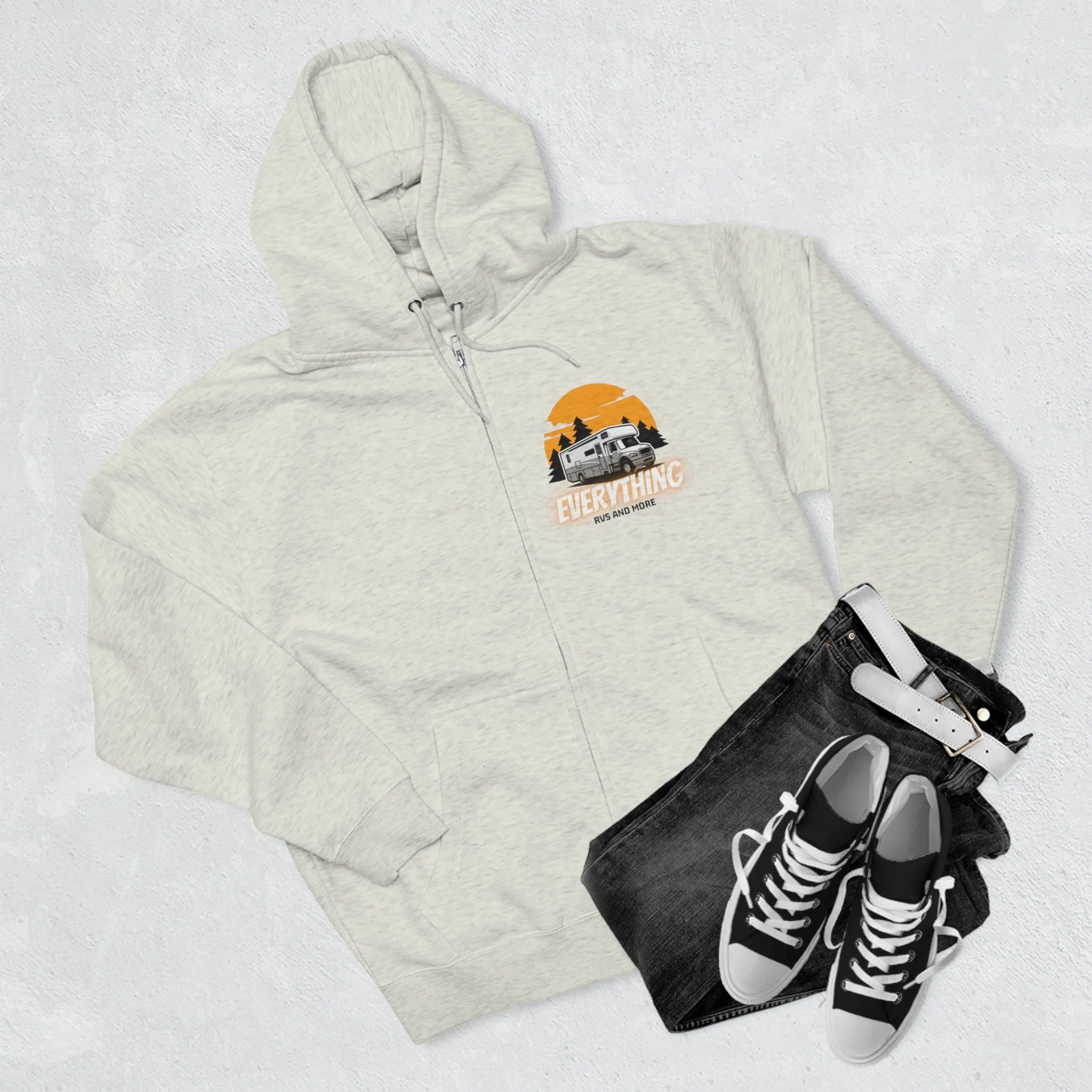Unisex Zip Hoodie