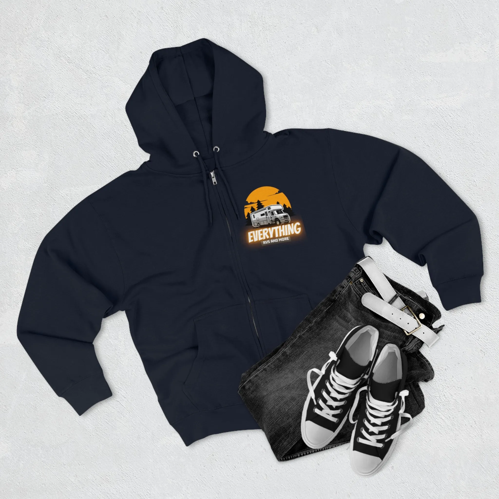 Unisex Zip Hoodie