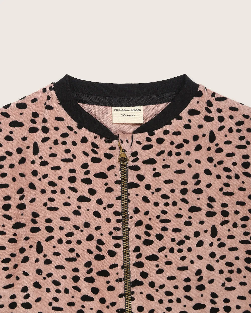 Velour Bomber Jacket