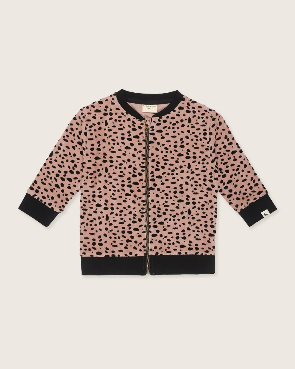 Velour Bomber Jacket